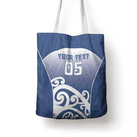 Custom New Zealand Aotea College Tote Bag Maori Koru Pattern