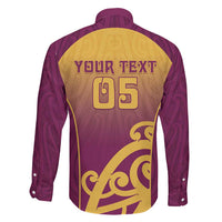 Custom Waiuku College Family Matching Puletasi and Hawaiian Shirt Maori Koru Pattern