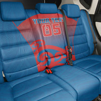 Custom St Joseph's Maori Girls' College Back Car Seat Cover Maori Koru Pattern