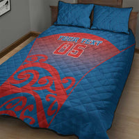 Custom St Joseph's Maori Girls' College Quilt Bed Set Maori Koru Pattern