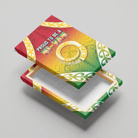 Vanuatu Canvas Wall Art Proud To Be A Ni-Van With Tribal Pattern