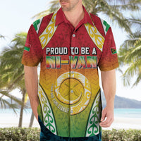 Personalised Vanuatu Hawaiian Shirt Proud To Be A Ni-Van With Tribal Pattern