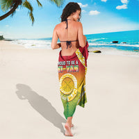 Vanuatu Sarong Proud To Be A Ni-Van With Tribal Pattern