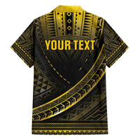 Personalised Polynesia Childhood Cancer Awareness Family Matching Puletasi and Hawaiian Shirt You Are Stronger Than Cancer LT05 - Polynesian Pride