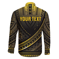Personalised Polynesia Childhood Cancer Awareness Family Matching Tank Maxi Dress and Hawaiian Shirt You Are Stronger Than Cancer