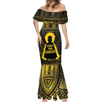 Personalised Polynesia Childhood Cancer Awareness Mermaid Dress You Are Stronger Than Cancer