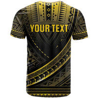 Personalised Polynesia Childhood Cancer Awareness T Shirt You Are Stronger Than Cancer