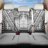 Polynesian Tattoo Inspired Cosplay Costume Back Car Seat Cover Tribal Warrior White LT05 One Size White - Polynesian Pride