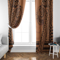 Polynesian Tattoo Inspired Cosplay Costume Window Curtain Tribal Warrior - Polynesian Pride