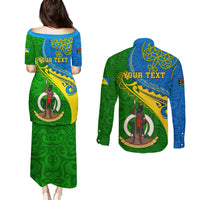 personalized-malampa-day-couples-matching-puletasi-dress-and-long-sleeve-button-shirts-sand-drawing-vanuatuan-pattern