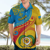 Torba Day Hawaiian Shirt Sand Drawing Vanuatuan Pattern LT05 - Polynesian Pride