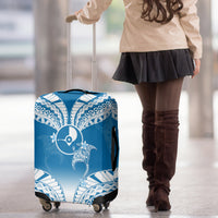 FSM Yap Constitution Day Luggage Cover Polynesian Batoids LT05 - Polynesian Pride