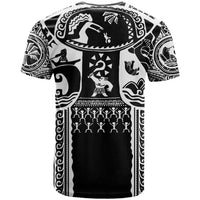 Polynesia Maui Tattoo Inspired T Shirt Black Version
