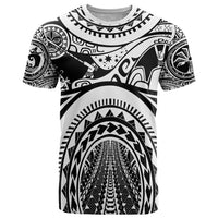 Polynesia Maui Tattoo Inspired T Shirt White Version