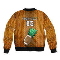 Custom Hawaii Honolulu Football Bowl Bomber Jacket Simple Style LT05 - Polynesian Pride