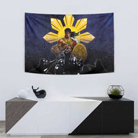 Philippines The First Hero Tapestry Lapu Lapu Know Your Roots