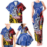 Philippines Lapu-Lapu Family Matching Tank Maxi Dress and Hawaiian Shirt Proud Of My King LT05 - Polynesian Pride