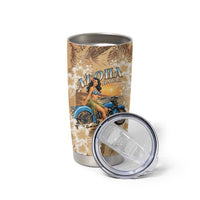 Aloha Hawaii Biker Tumbler Cup Ride To Paradise
