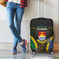 South Sea Islanders And Gilbert Islands Luggage Cover Kanakas Polynesian Pattern