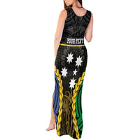 Personalised South Sea Islanders And Gilbert Islands Tank Maxi Dress Kanakas Polynesian Pattern LT05 - Polynesian Pride