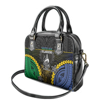 South Sea Islanders And New Caledonia Shoulder Handbag Kanakas Polynesian Pattern