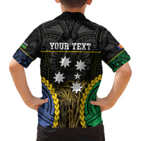 Personalised South Sea Islanders And New Ireland Family Matching Puletasi and Hawaiian Shirt Kanakas Polynesian Pattern LT05 - Polynesian Pride