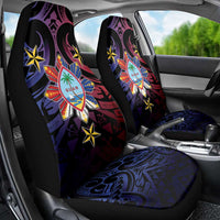 Philippines Guam Car Seat Cover Filipino Sun With Guaman Seal LT05 - Polynesian Pride