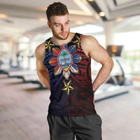 Philippines Guam Men Tank Top Filipino Sun With Guaman Seal