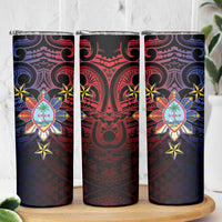 Philippines Guam Skinny Tumbler Filipino Sun With Guaman Seal