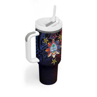 Philippines Guam Tumbler With Handle Filipino Sun With Guaman Seal