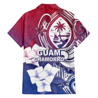 Guam Gadao Family Matching Puletasi and Hawaiian Shirt Hafa Adai Micronesian Tribal Pattern