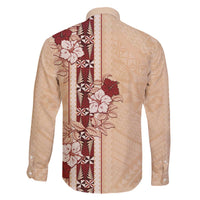 Tonga Language Week Family Matching Puletasi and Hawaiian Shirt Hibiscus Tongan Ngatu Pattern LT05 - Polynesian Pride