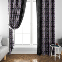 Hawaii Queen Liliuokalani Window Curtain Hawaiian Lei Pua Kalaunu LT05 - Polynesian Pride