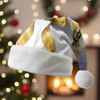 Samoa Christmas Santa Hat Snow Globe With Samoan Santa - Polynesian Pride