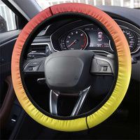 French Polynesia Christmas Steering Wheel Cover Seashell Santa Beach Vibes - Polynesian Pride