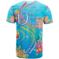 Under The Sea Scuba Diving T Shirt Polynesian Pattern LT05 - Polynesian Pride
