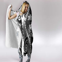Remember Samoa Black Saturday Hooded Blanket Samoa Mo Samoa - Polynesian Pride