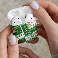 Norfolk Island Christmas AirPods Case Festive Beach Vibes - Polynesian Pride