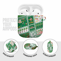 Norfolk Island Christmas AirPods Case Festive Beach Vibes - Polynesian Pride