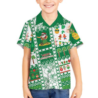 Norfolk Island Christmas Hawaiian Shirt Festive Beach Vibes - Polynesian Pride