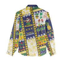 Tokelau Christmas Women Casual Shirt Festive Beach Vibes LT05 - Polynesian Pride