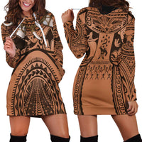 Polynesia Maui Tattoo Inspired Cosplay Costume Hoodie Dress LT05 - Polynesian Pride