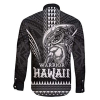 Hawaiian Ikaika Warrior Family Matching Mermaid Dress and Hawaiian Shirt Tribal Pattern LT05 - Polynesian Pride