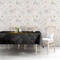 Philippines Tribal Tablecloth King Lapu Lapu Gold Version