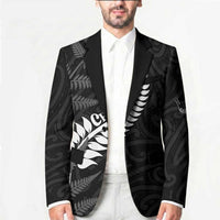Personalised New Zealand Chur Bro Blazer Maori Koru With Silver Fern