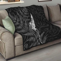 New Zealand Chur Bro Quilt Maori Koru With Silver Fern