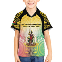 Vanuatu Independence Day Hawaiian Shirt The Untouched Paradise LT05 - Polynesian Pride