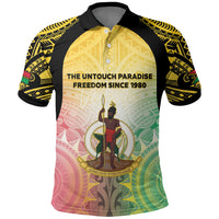 Vanuatu Independence Day Polo Shirt The Untouched Paradise LT05 Colorful - Polynesian Pride