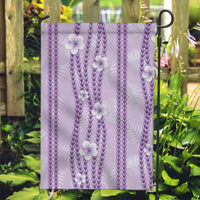 Hawaii Queen Liliuokalani Garden Flag Lavender Lei Pua Kalaunu LT05 Garden Flag Lavender - Polynesian Pride