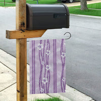 Hawaii Queen Liliuokalani Garden Flag Lavender Lei Pua Kalaunu LT05 - Polynesian Pride